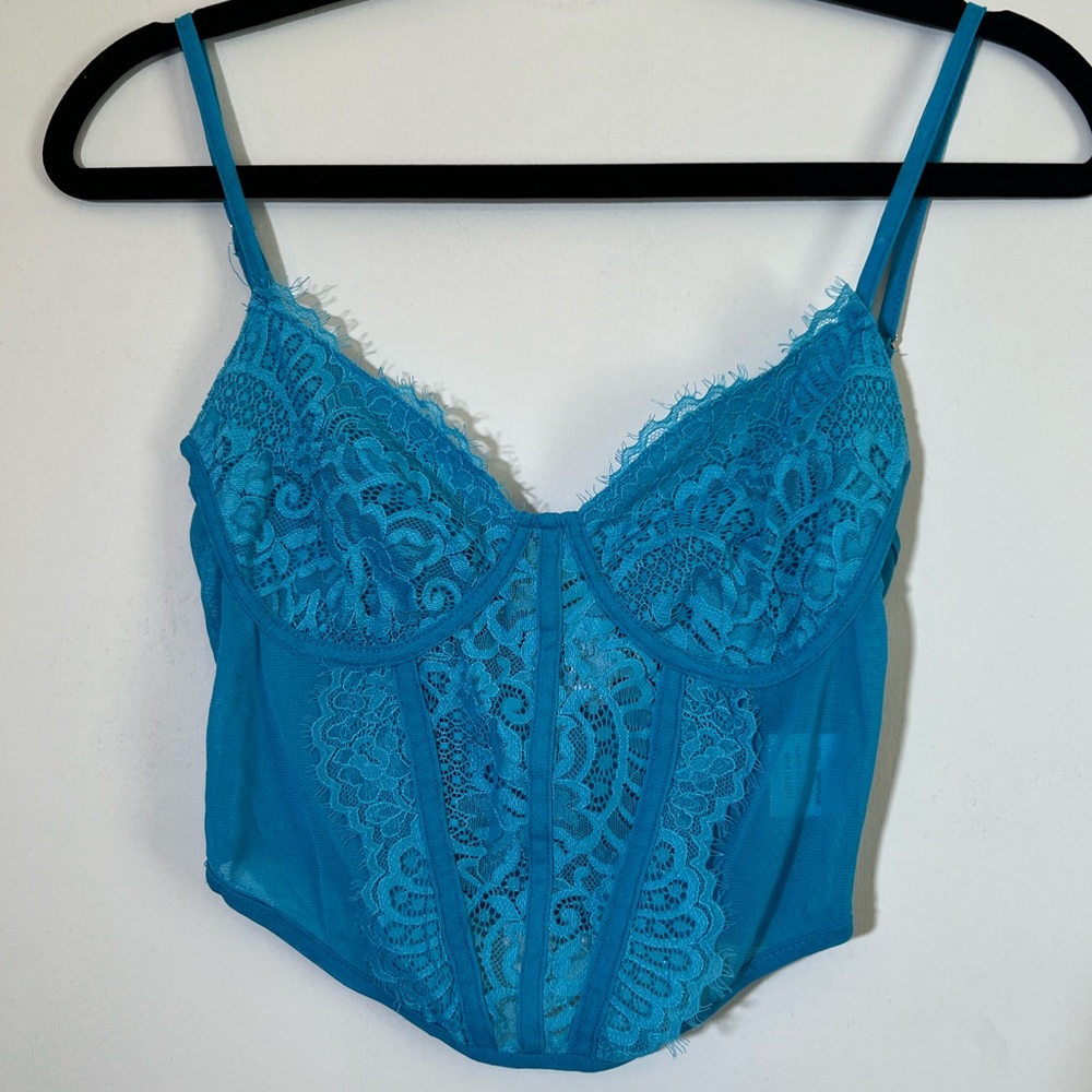 Princess Polly Belara Blue Top